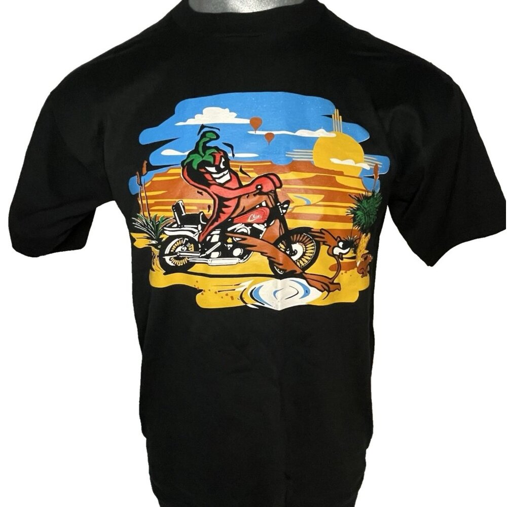 Vintage Harley Davidson sz M Chick’s Albuquerque NM Chili Roadrunner pre 2005